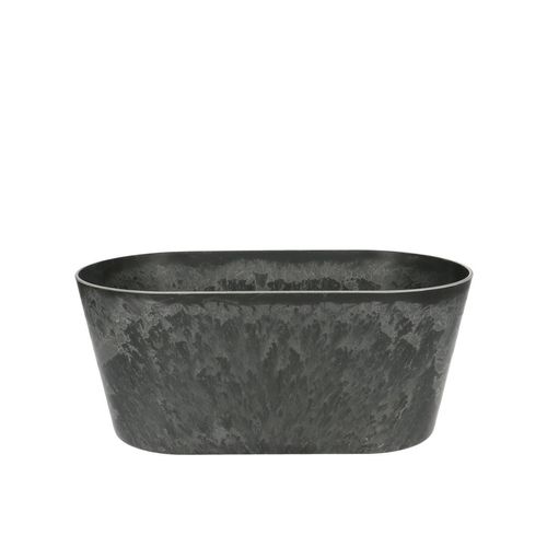 Melamine Schale oval grau 27x15x11cm