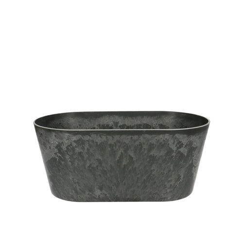 Melamine Schale oval grau 27x15x11cm
