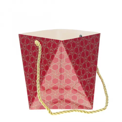 Tasche Lumis rot12x12x14cm