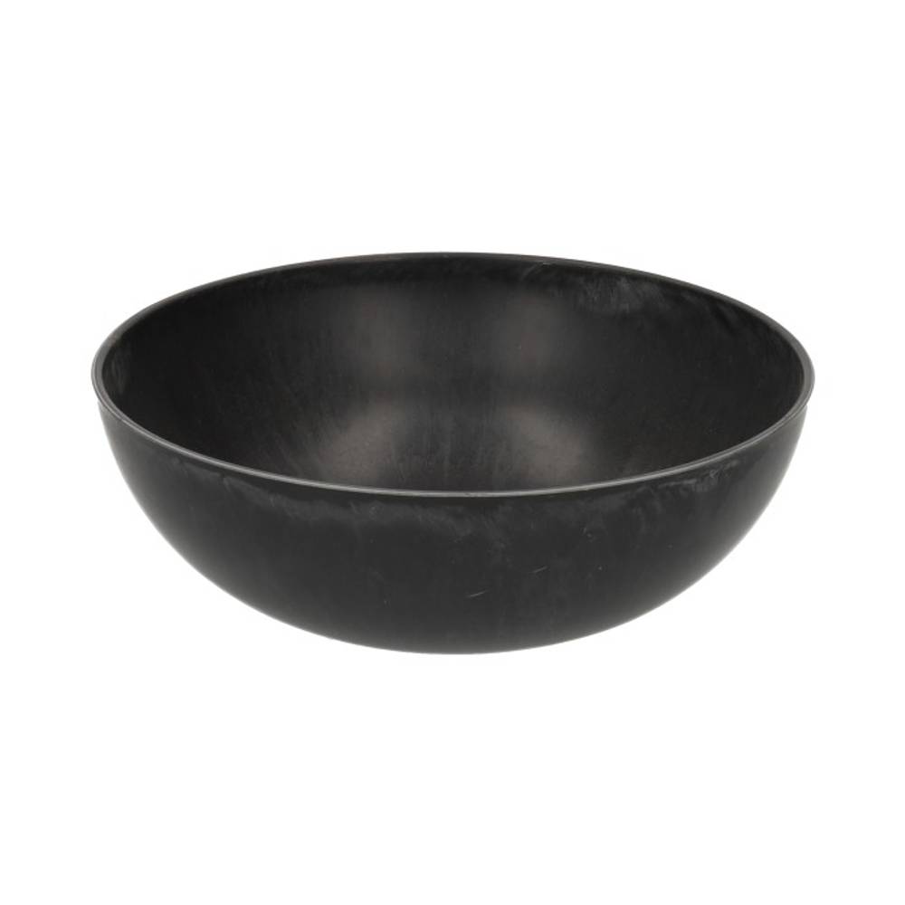 Melamine Schale dunkel grau D25cm H09cm