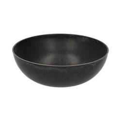 Melamine Schale dunkel grau D25cm H09cm