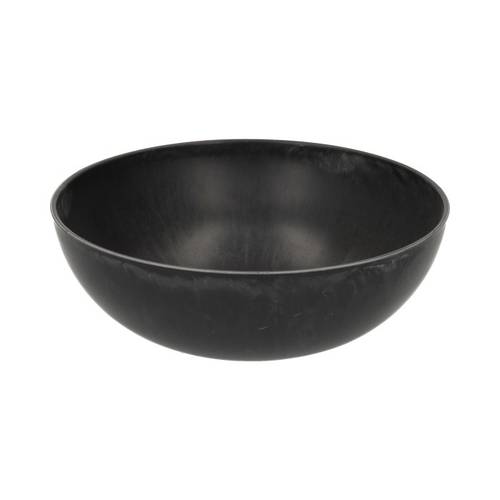 Melamine Schale dunkel grau D25cm H09cm