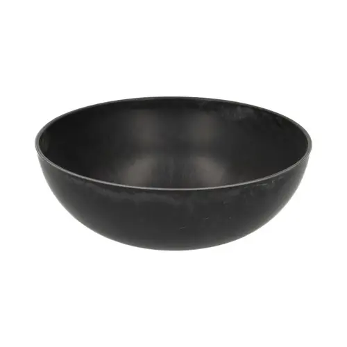 Melamine Schale dunkel grau D25cm H09cm