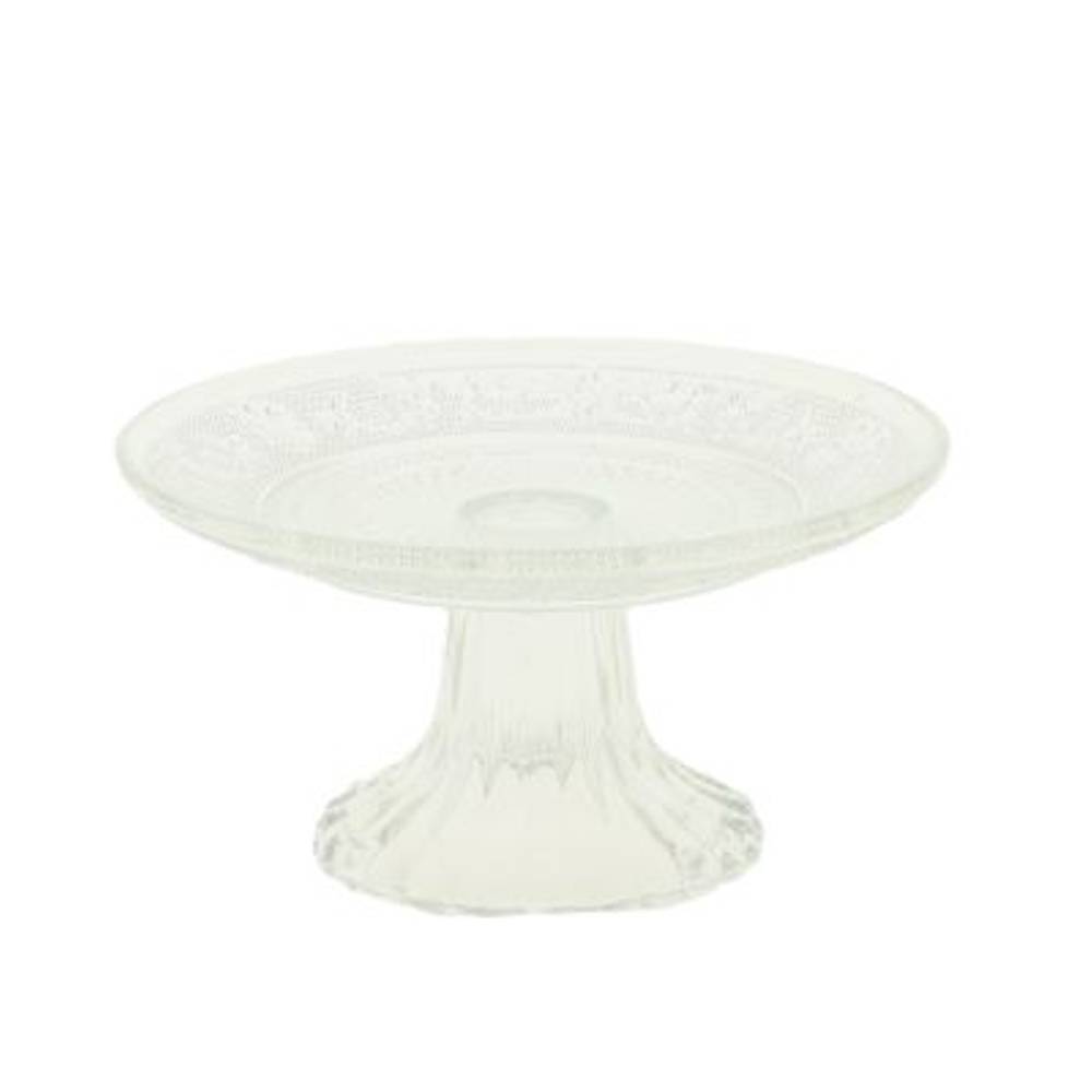 Glas Tortenplatte D15cm H07cm