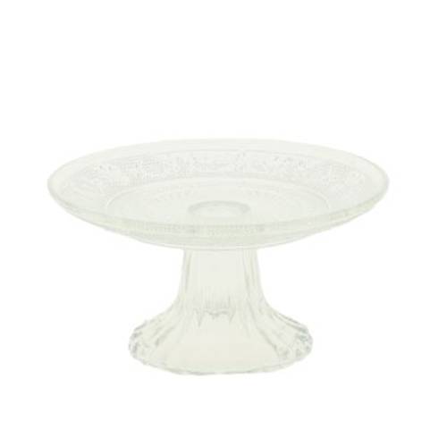 Glas Tortenplatte D15cm H07cm