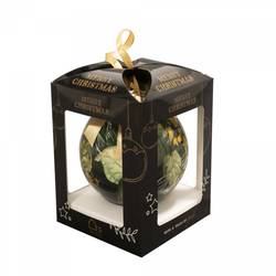 Deko Kugel Special Bee grün D10cm