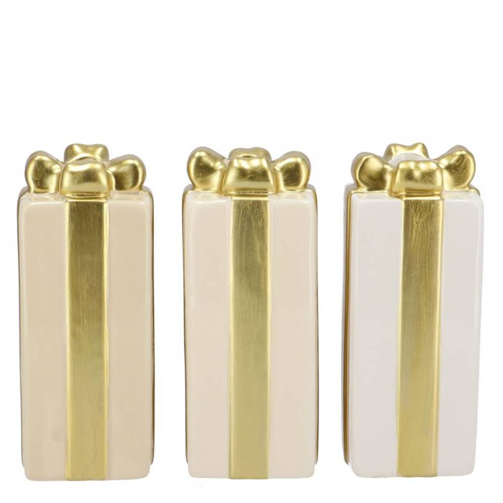 Kerzenständer Joy Gift mix creme D06cm H15cm