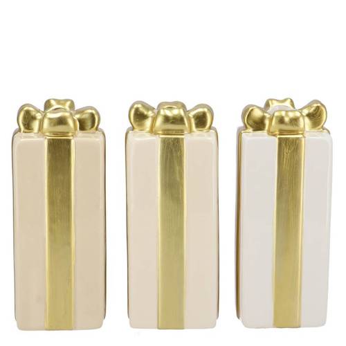 Kerzenständer Joy Gift mix creme D06cm H15cm
