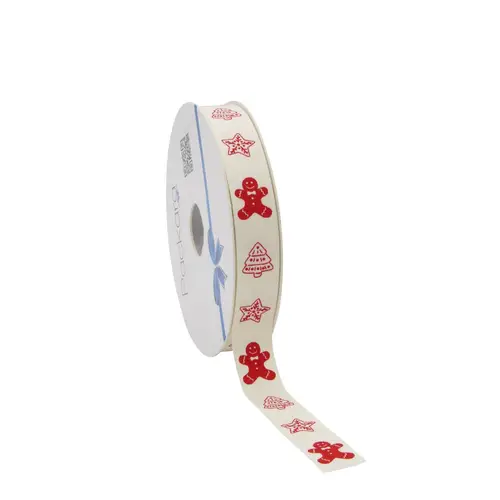 Band Cotton Weihnachtsfigur 15mm 20m