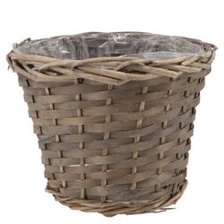 Korb Rund grau D22cm H18cm