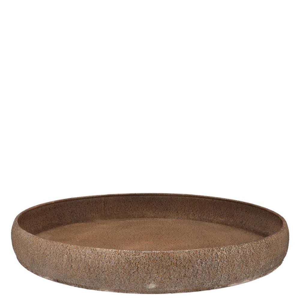 Metall Teller Kaya Edge bronze 27×06cm