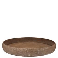 Metall Teller Kaya Edge bronze 27×06cm