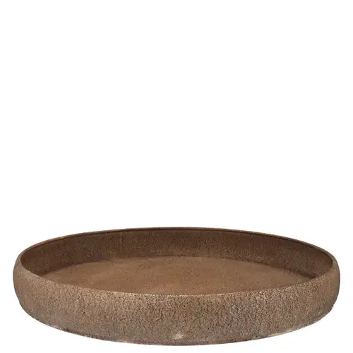 Metall Teller Kaya Edge bronze 27×06cm