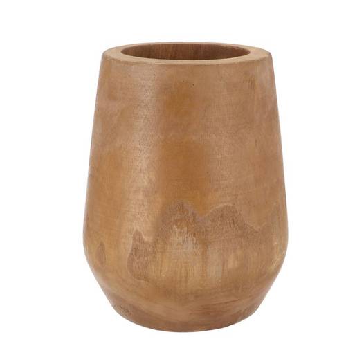 Holz Vase Woody 24x24x29cm