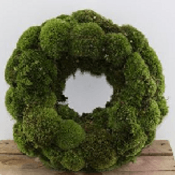 Kranz grün Bolmoos D30cm