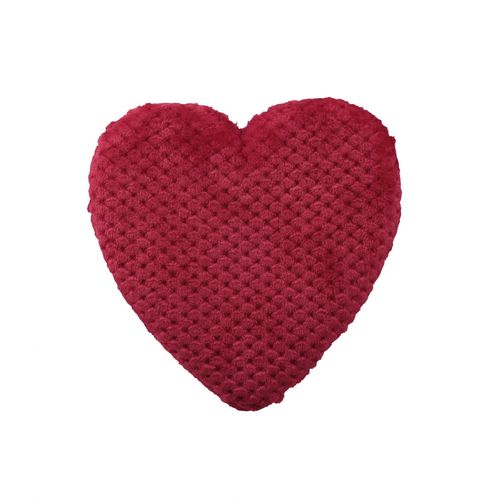 Hänger Herz Stoff rot D25cm