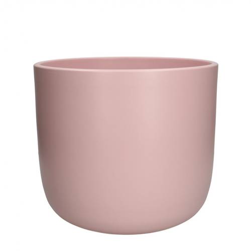 Keramik Übertopf Davina rosa D22cm H19.5cm