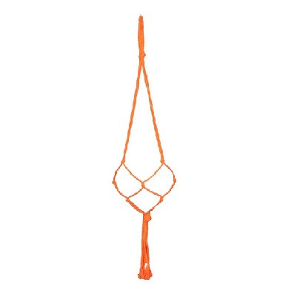 Seil Topfhänger  90cm Kräftiges Orange