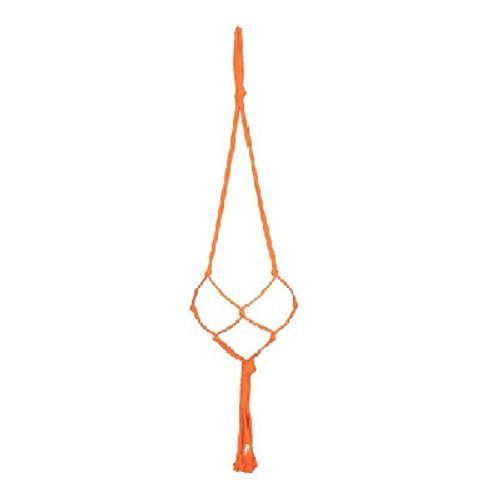 Seil Topfhänger  90cm Kräftiges Orange