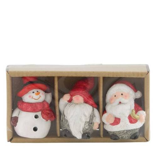 Deko Weihnachtsfigur mix 05x04.5x7cm