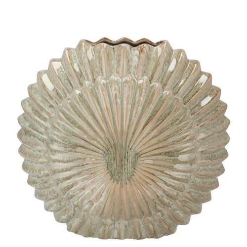 Keramik Vase Sifan grün 31x13x31cm