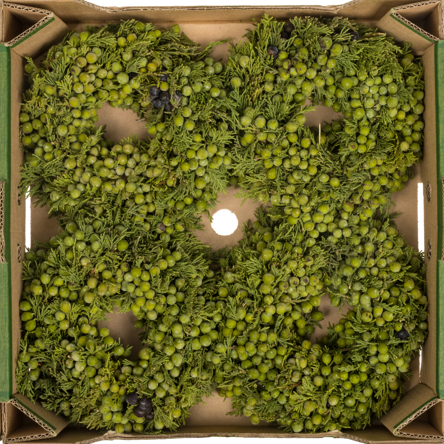 Kranz mix grün/blau Juniperus D20cm