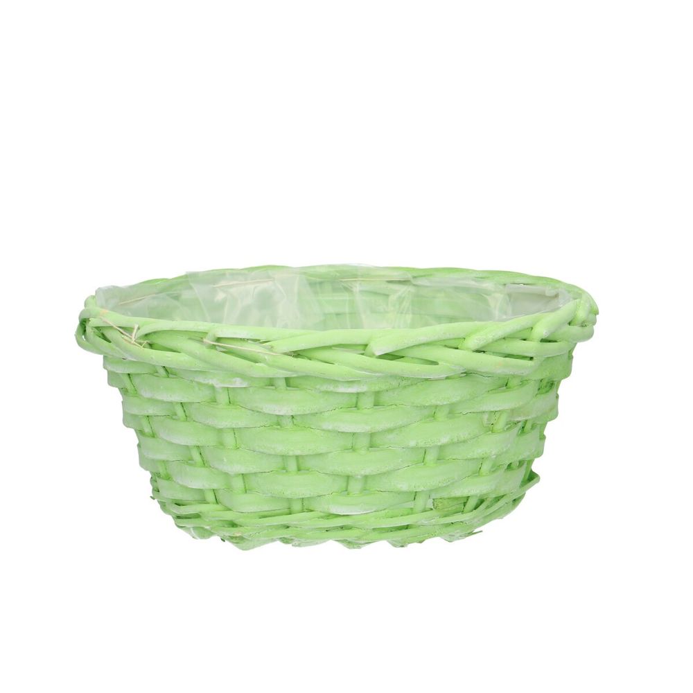 Korb Lime grün D25cm H11cm