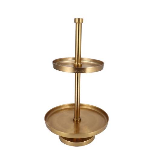 Etagere gold 35x35x62cm
