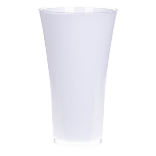Kunststoff Vase Fizzy weiss D20cm H35cm