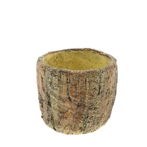 Keramik Übertopf Melora braun D14.5cm H12cm
