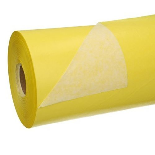 Papier Rolle 75cm weiss/gelb 40gr 10kg