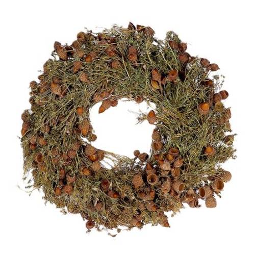 Kranz Herbst braun D40cm