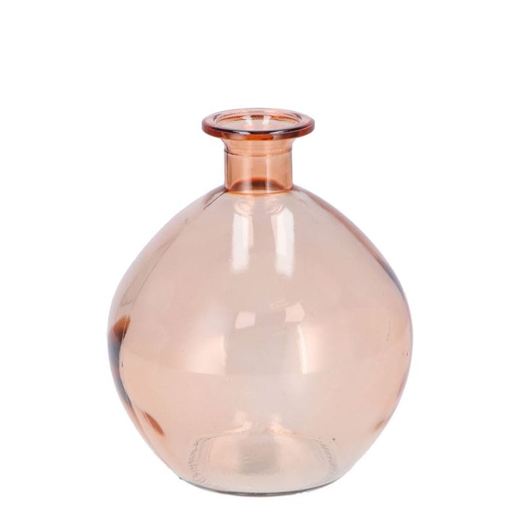 Glas Flasche Dry pfirsich D13cm H15cm