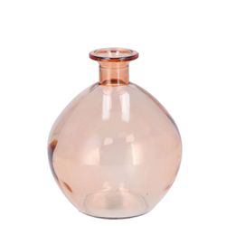 Glas Flasche Dry pfirsich D13cm H15cm