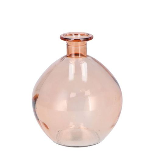 Glas Flasche Dry pfirsich D13cm H15cm