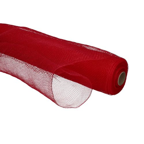 Dekostoff Rolle 55cm Zephir rot 10m