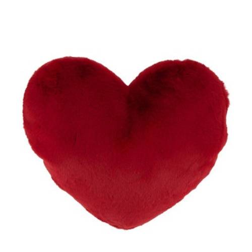 Kissen Herz rot 40x28x08cm