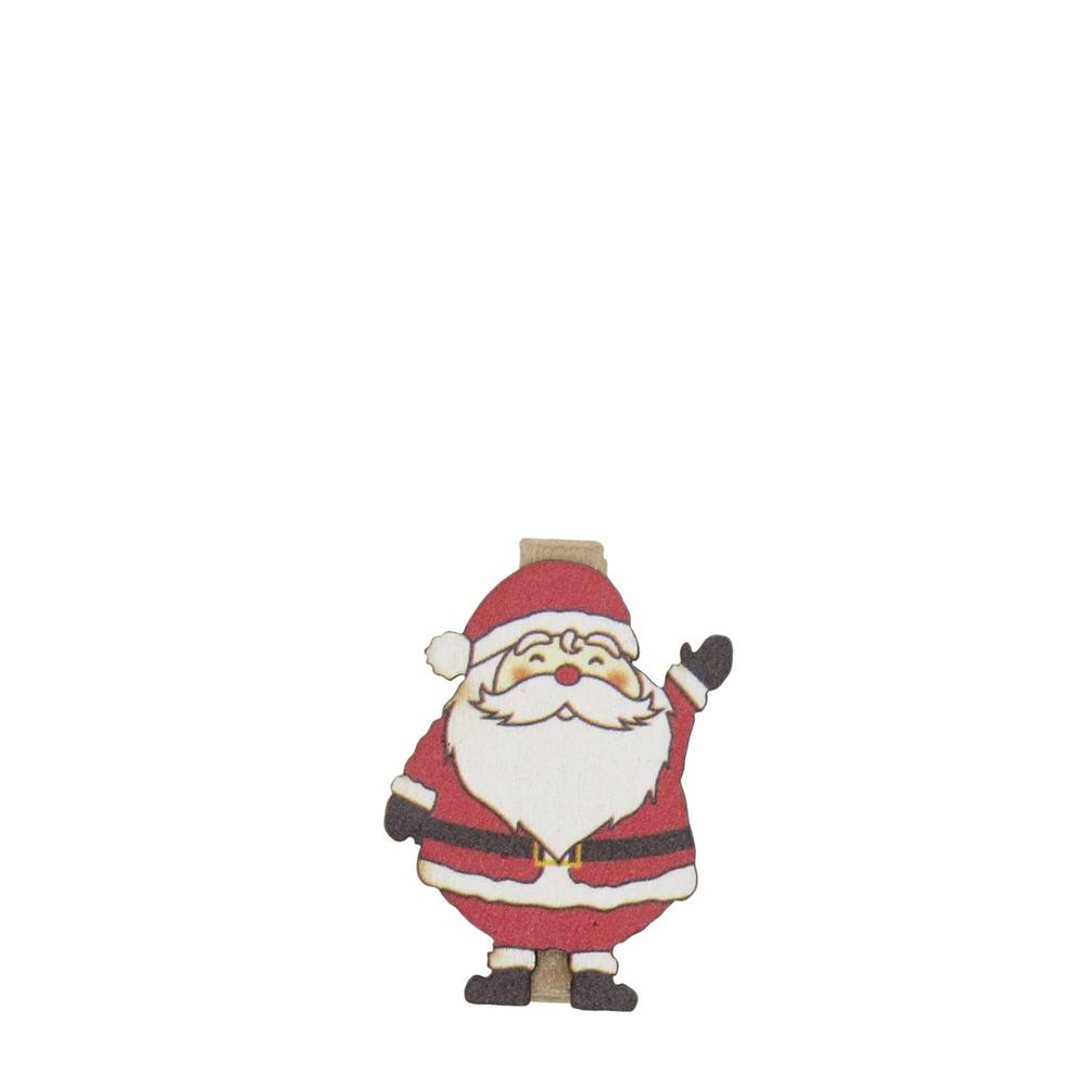 Klammer Santa rot 3.5cm x36