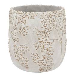 Keramik Übertopf Alaska Gypsy grau 23x23x24cm