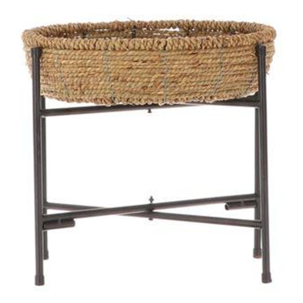 Beistelltisch Korb natur D32cm H31cm