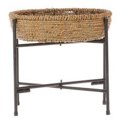 Beistelltisch Korb natur D32cm H31cm