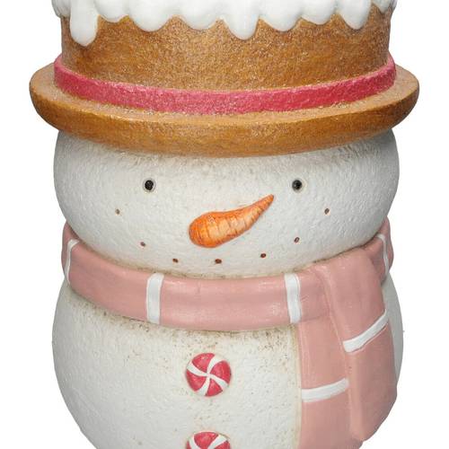 Beistelltisch Schneemann D36cm H44cm