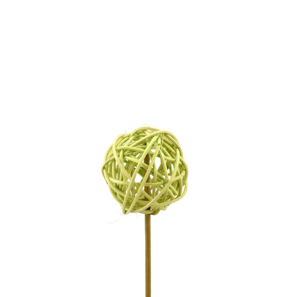 Bruceball auf Stab grün L12cm D05cm