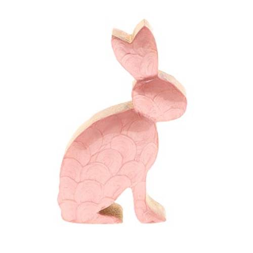 Osterhase Mandali rosa D12.5cm H20cm