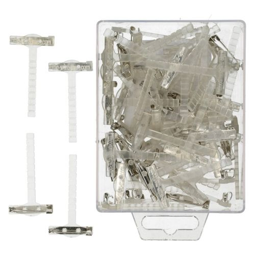 Floristik Anstecker Galaclips x50