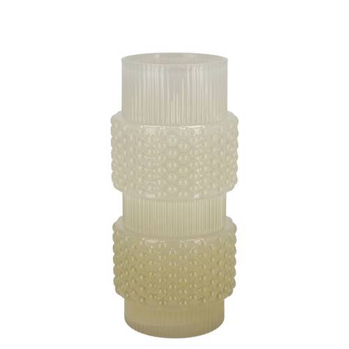 Glas Vase Mae grün 12x12x26cm