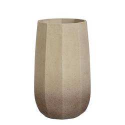 Keramik Vase Lennart grau D16cm H28cm 