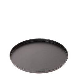 Teller Metall Sarlek schwarz D45.5cm H02cm
