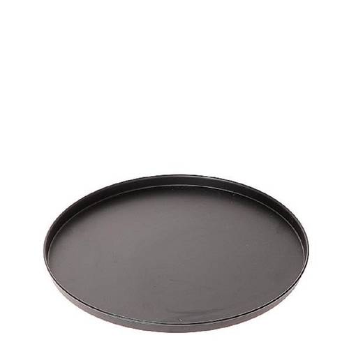 Teller Metall Sarlek schwarz D45.5cm H02cm