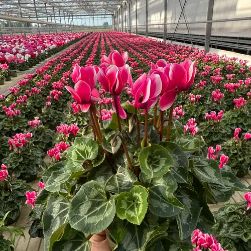 Cyclame rosa Fuji T13 H030